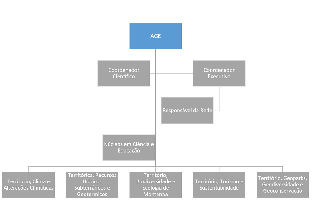 Rede de Ci&ecirc;ncia Estrutura
